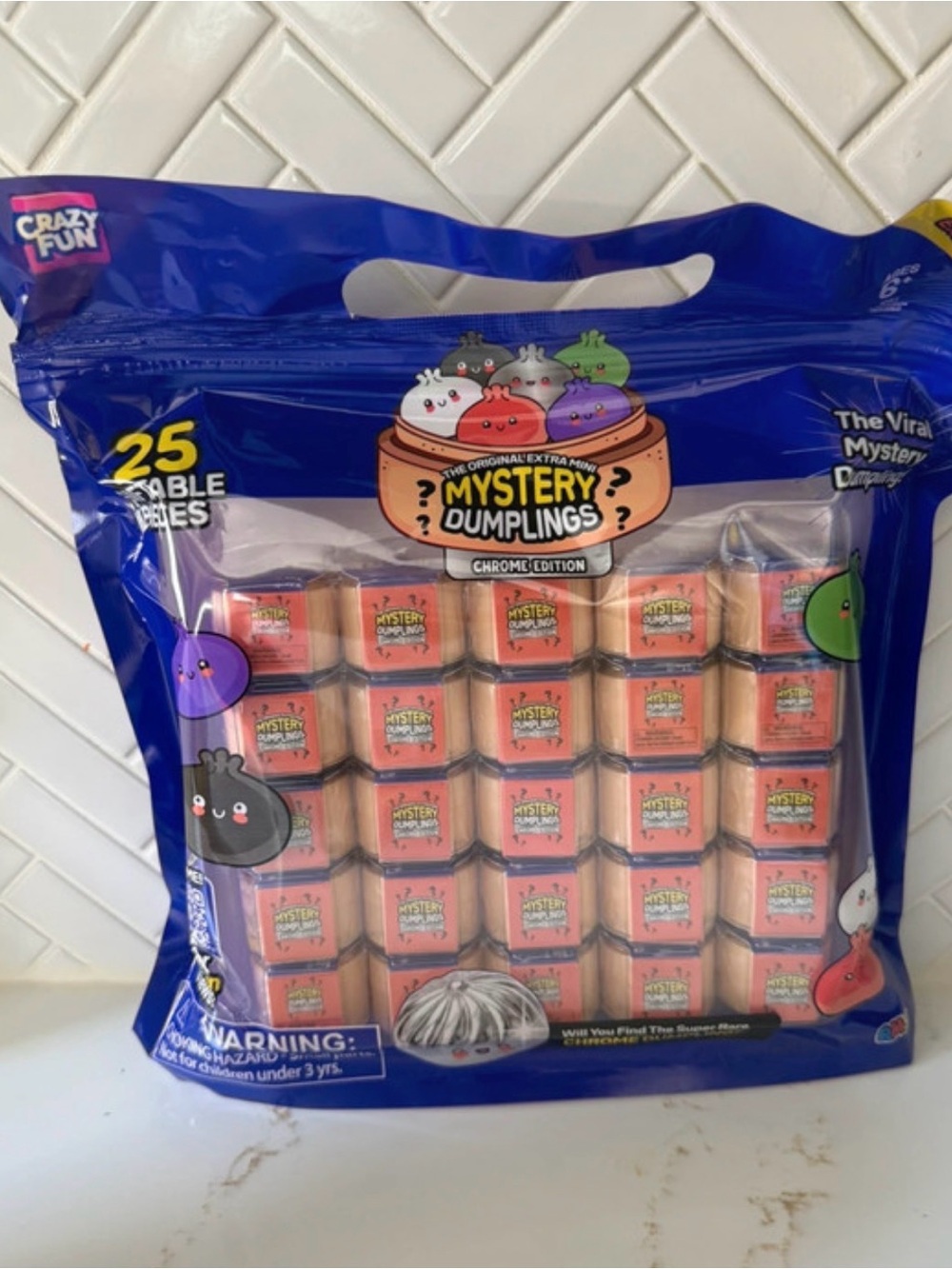 Mystery Dumplings Chrome Edition - Surprise Pack (25 Pieces)